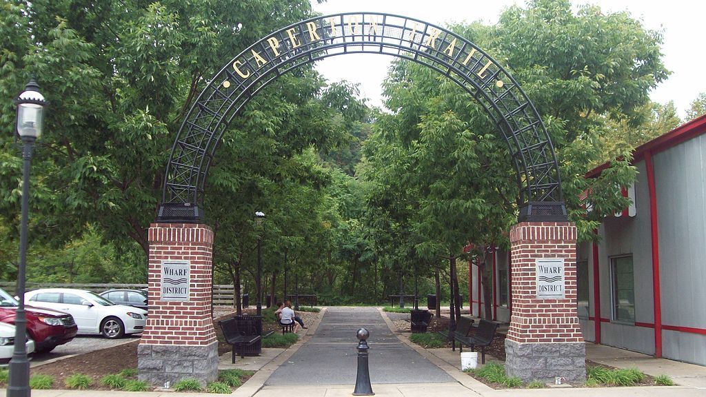 Entryway of Caperton Trail