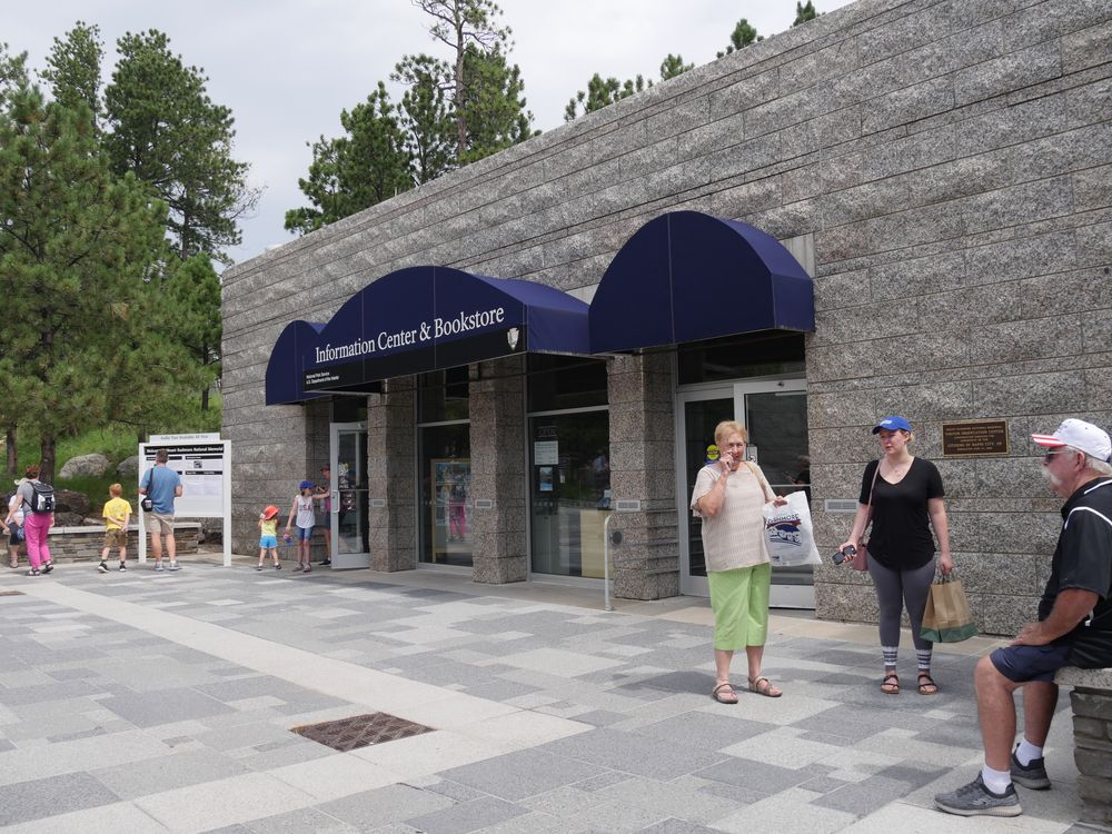 Exterior of Mount Rushmore Bookstores