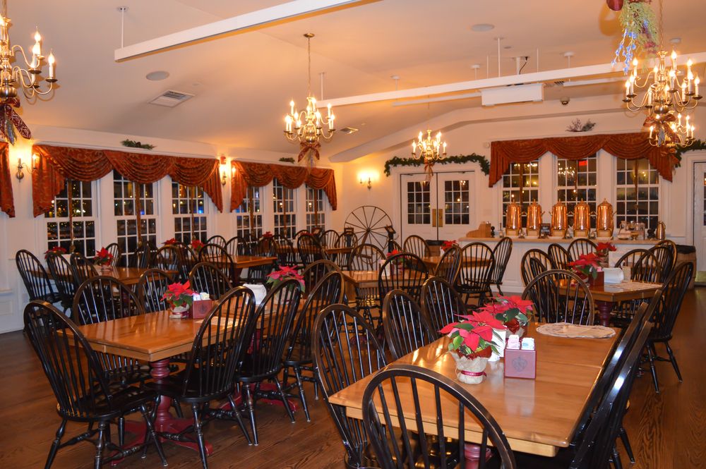 Dinner hall in the Boston Tea Party Ships & Museum