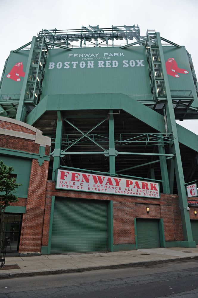 Exterior of Fenway Park