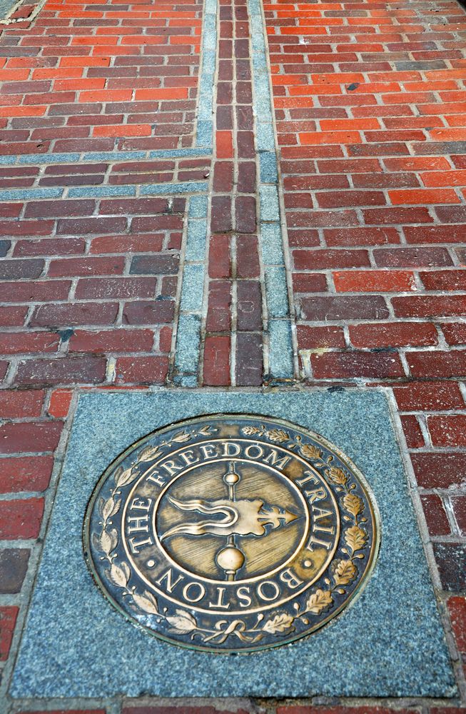 Marker of The Freedom Trail