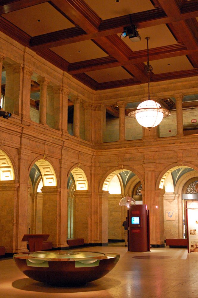 Interior of Mary Baker Eddy Library