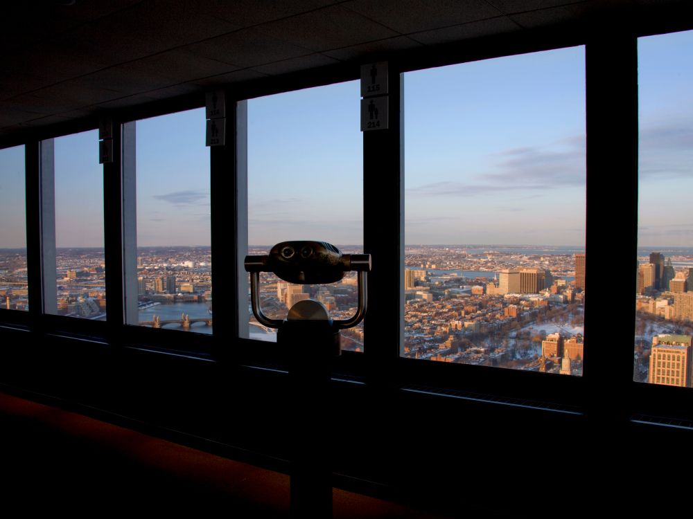 Telescope at the Skywalk Observatory