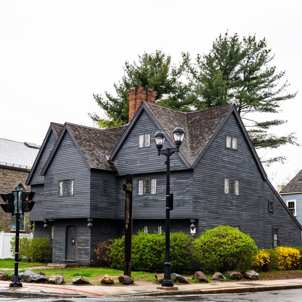 Exterior of The Witch House