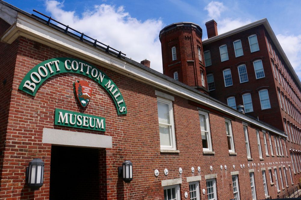 Exterior of the Boott Cotton Mills Museum