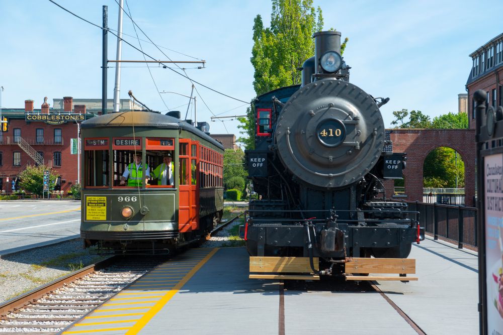 Locomotives at National Streetcar Museum