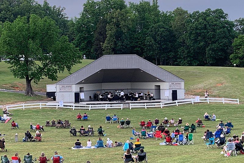 A concert at Cherokee Park Campground and Marina
