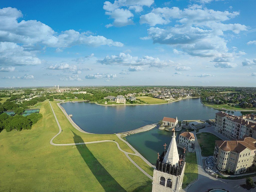 Aerial view of Adriatica Village