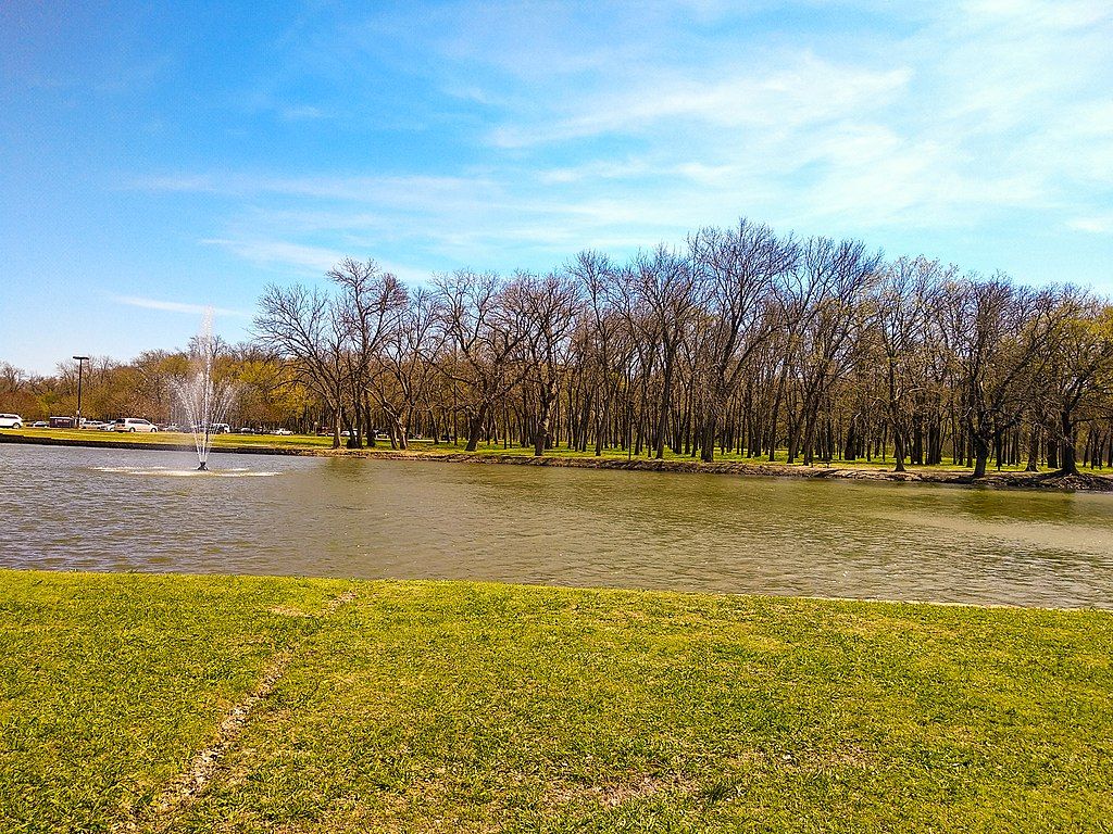 The waters of Towne Lake Recreation Area
