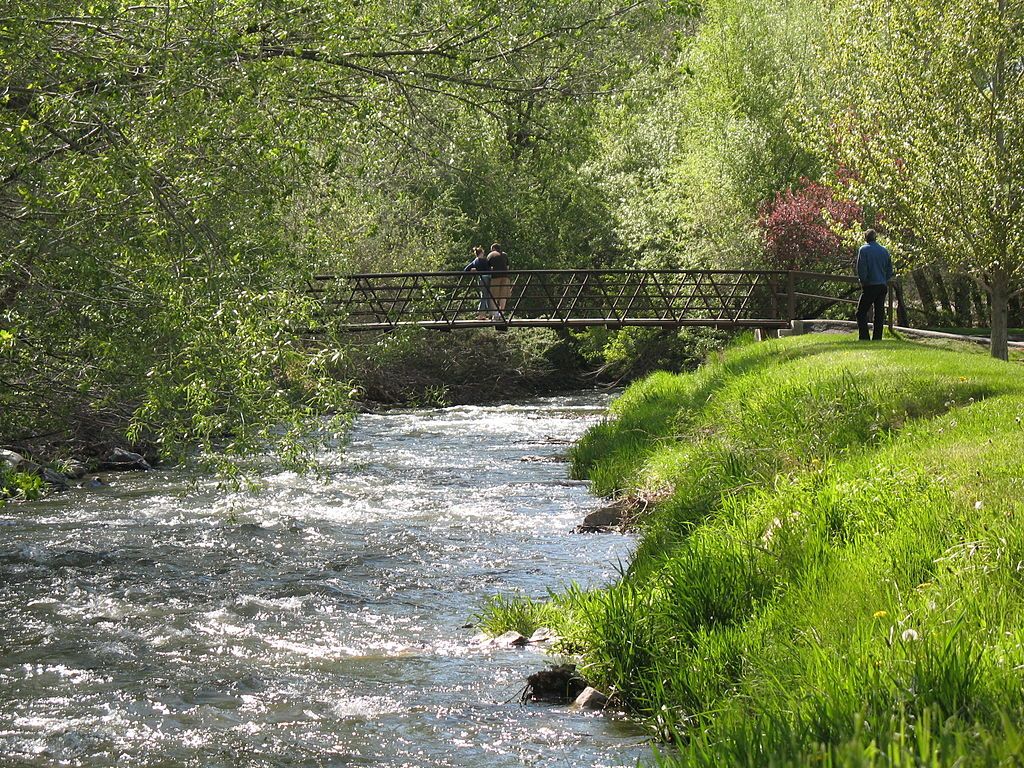 River bridge at Murray City Park