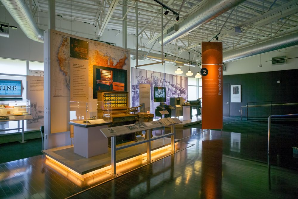 Interior of the Computer History Museum