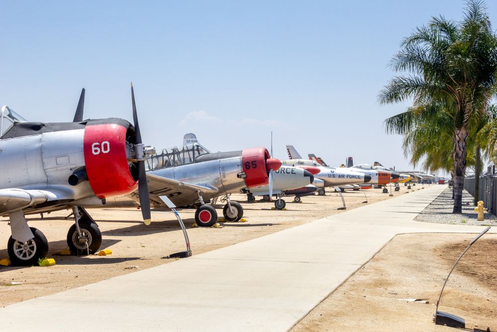 Aircrafts at the March Field Air Museum