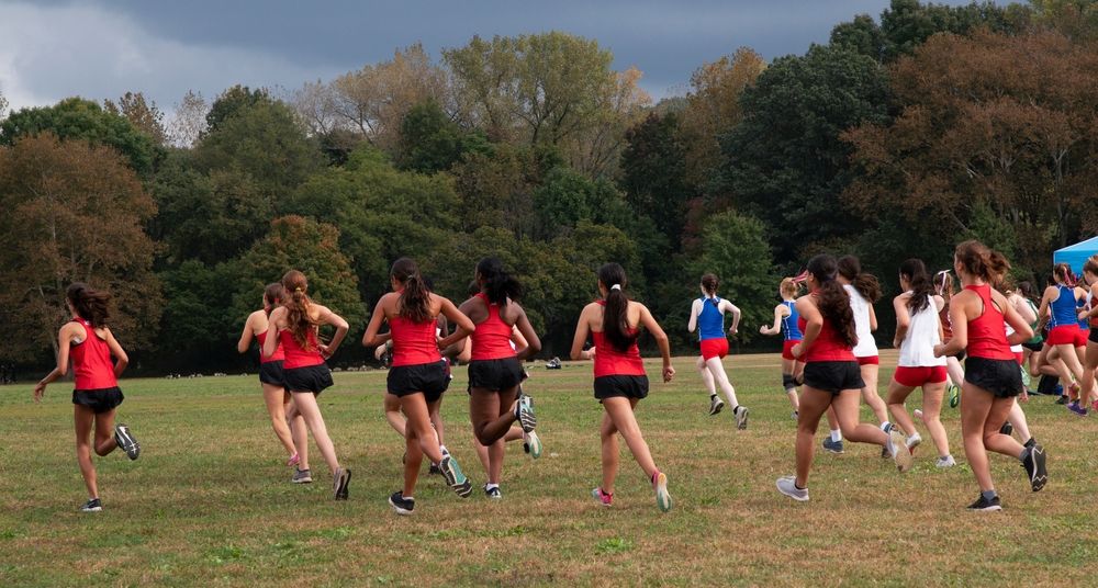 Cross country race at Van Cortlandt Park