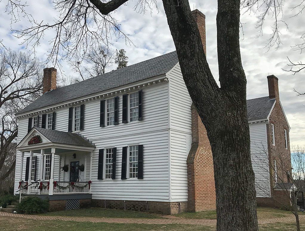 Exterior of Thomas Jefferson house