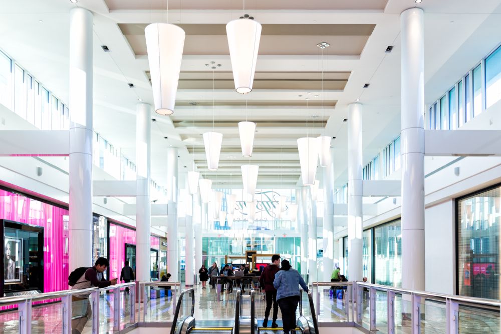 Interior of Tysons Corner Center