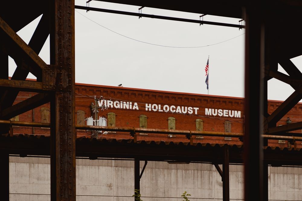 Building sign of Virginia Holocaust Museum