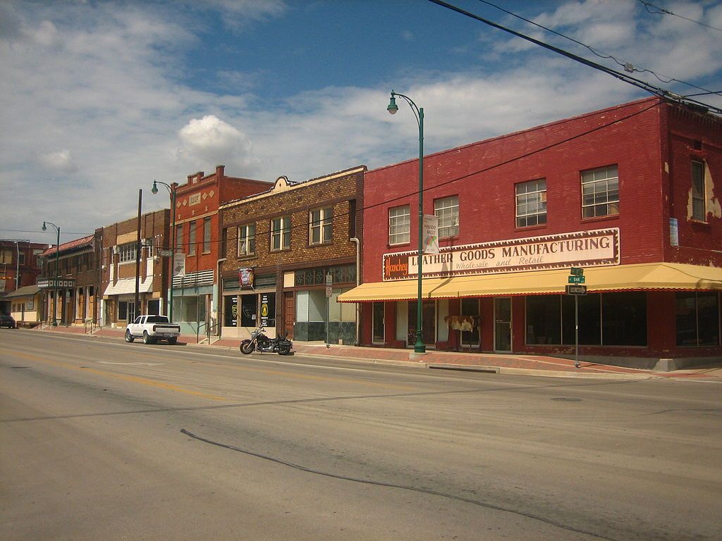 Buildings along Downtown Mineral Wells