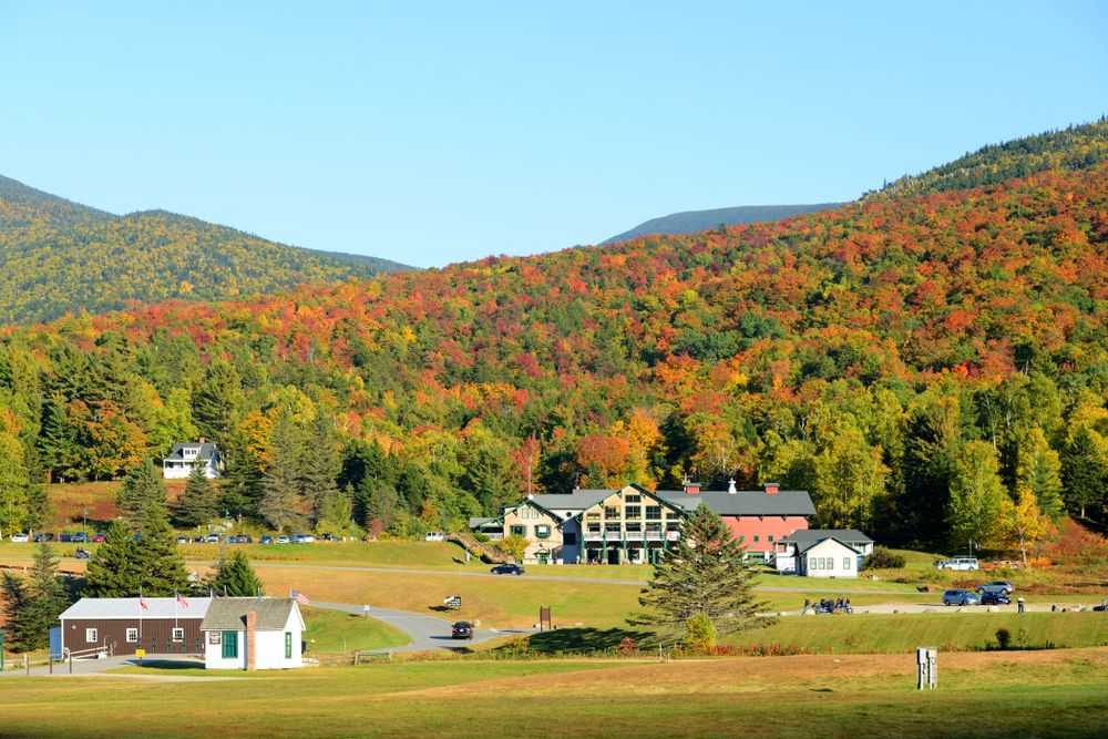 View of the Great Glen Trails outdoor center