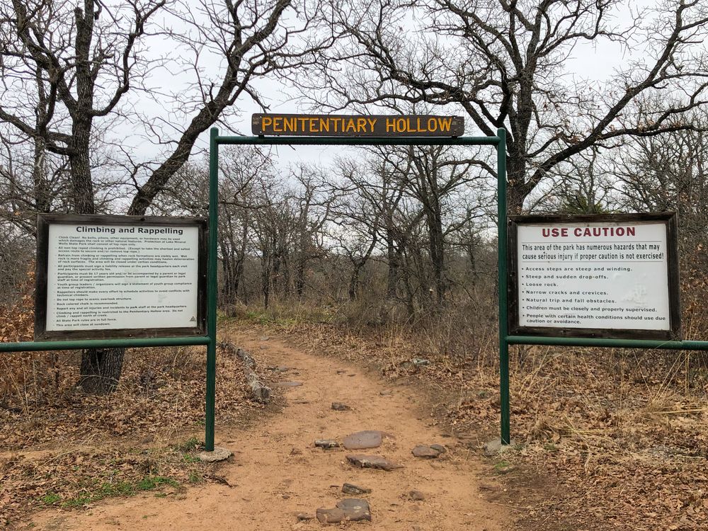 Entryway of Penitentiary Hollow