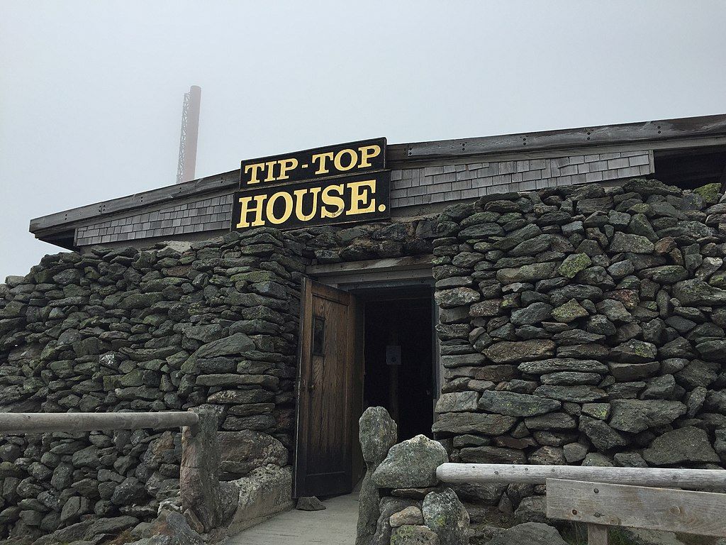Entrance door of the Tiptop House