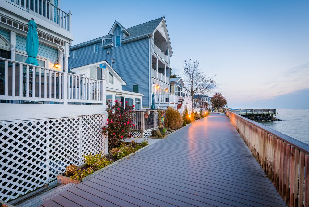 Scenic view of North Beach Boardwalk