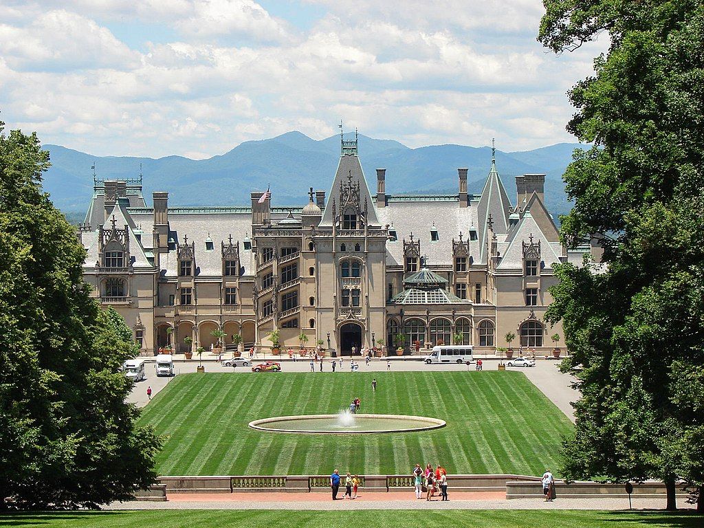 Exterior of Biltmore Estate