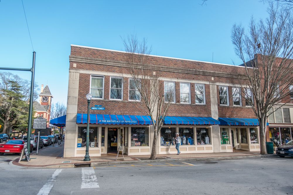 Exterior of the Birthplace of Pepsi