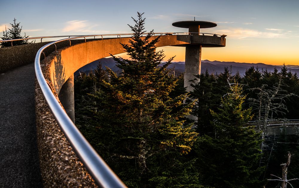 Scenic view from Clingmans Dome