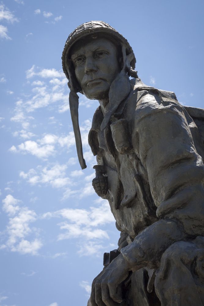 Statue at Fort Bragg