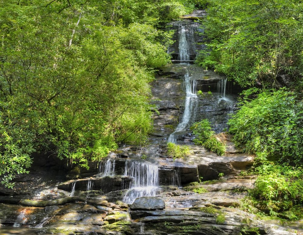 Waterfall at Great Smoky Mountains National Park