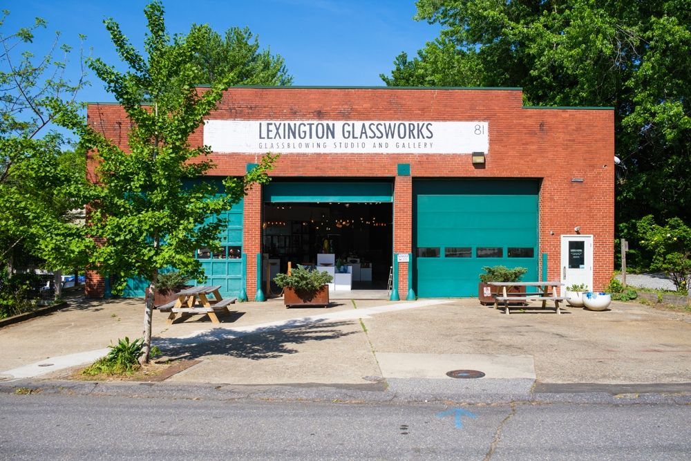 Exterior of Lexington Glassworks