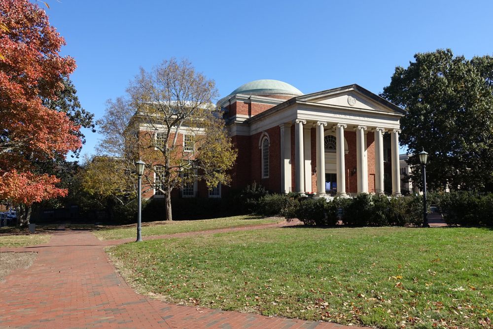 Side view of Morehead Planetarium and Science Center's exterior
