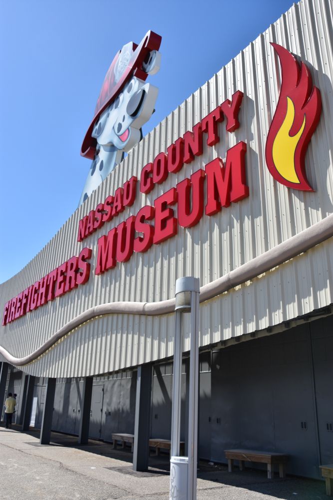 Exterior of the Nassau County Firefighters Museum