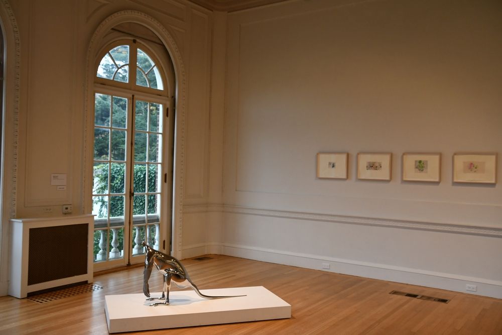 Interior of Nassau County Museum of Art