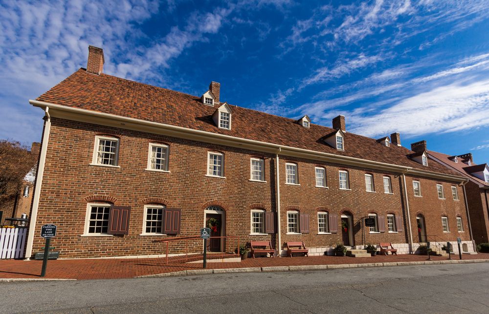 Exterior of Single Sisters Museum