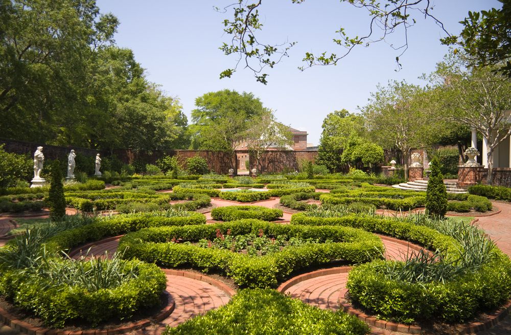 The gardens of Tryon Palace