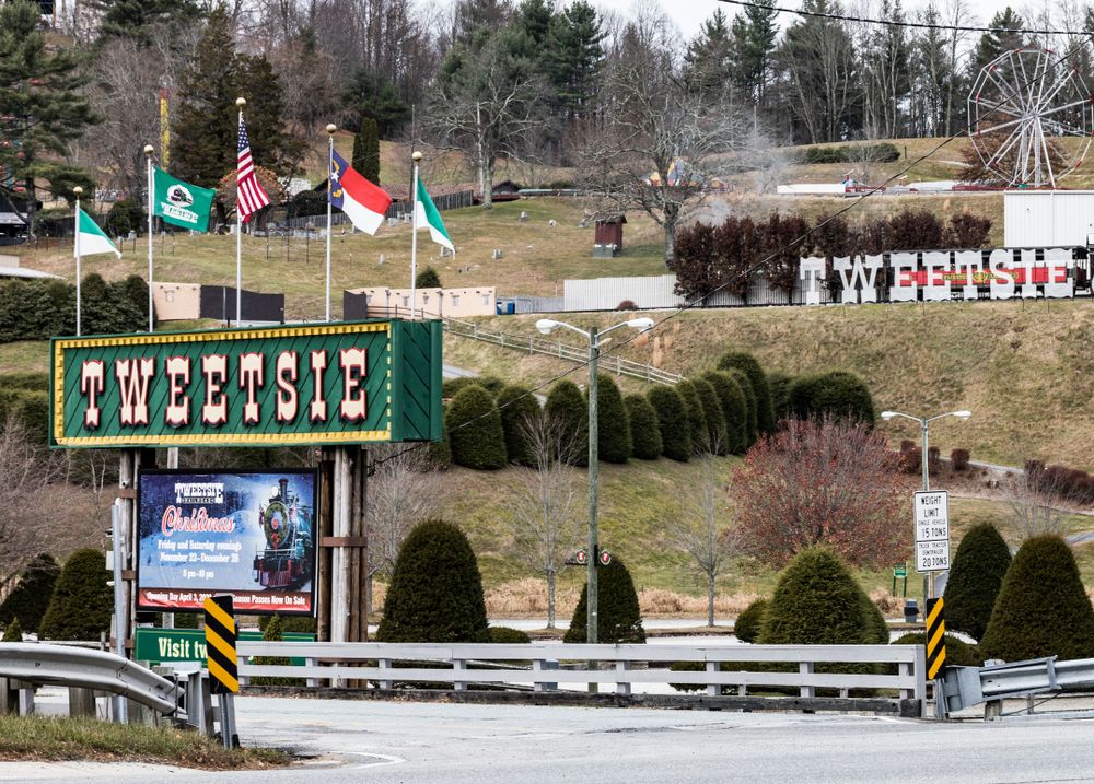 Exterior of Tweetsie Railroad