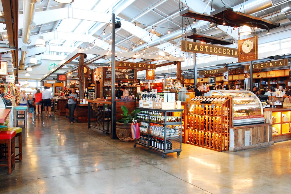 Interior of Oxbow Public Market