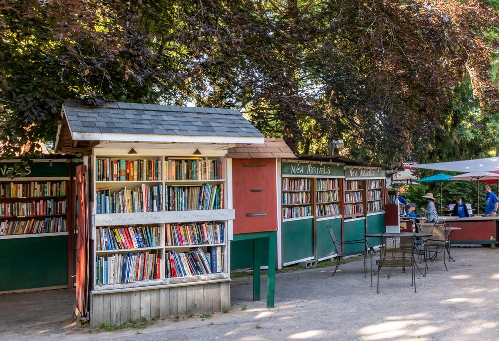 Book selection at Book Barn