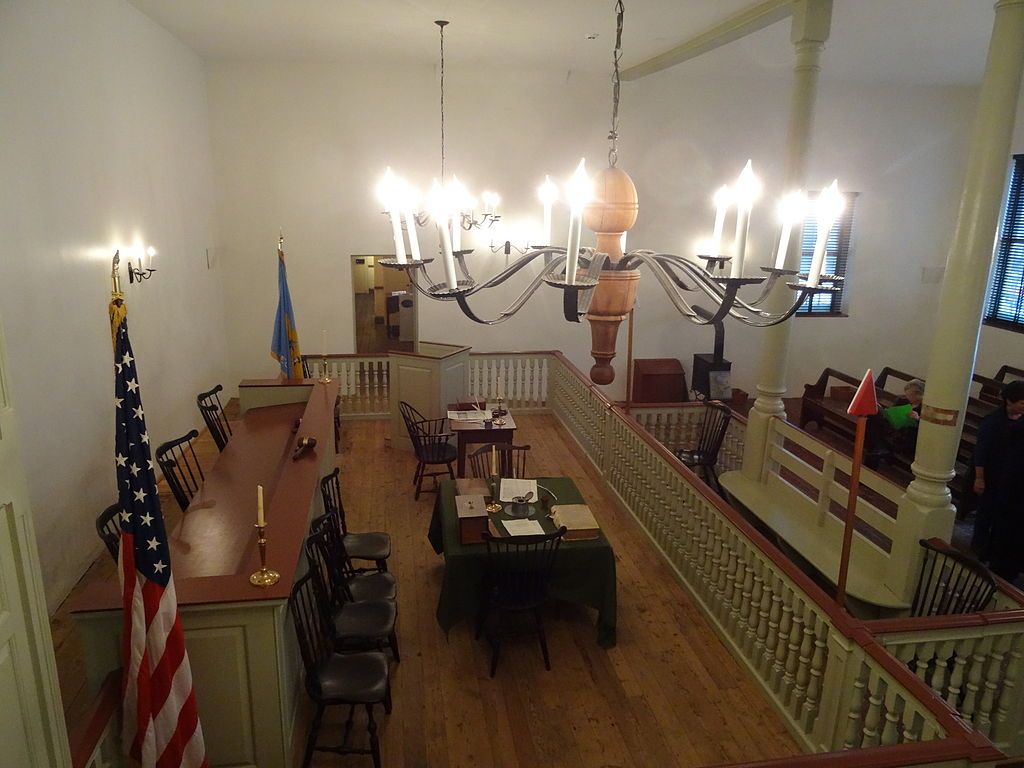 Office in New Castle Court House Museum