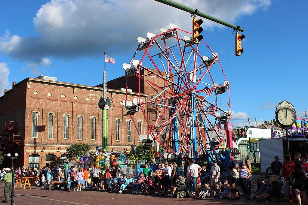 A ferris wheel during the Parade of the Hills
