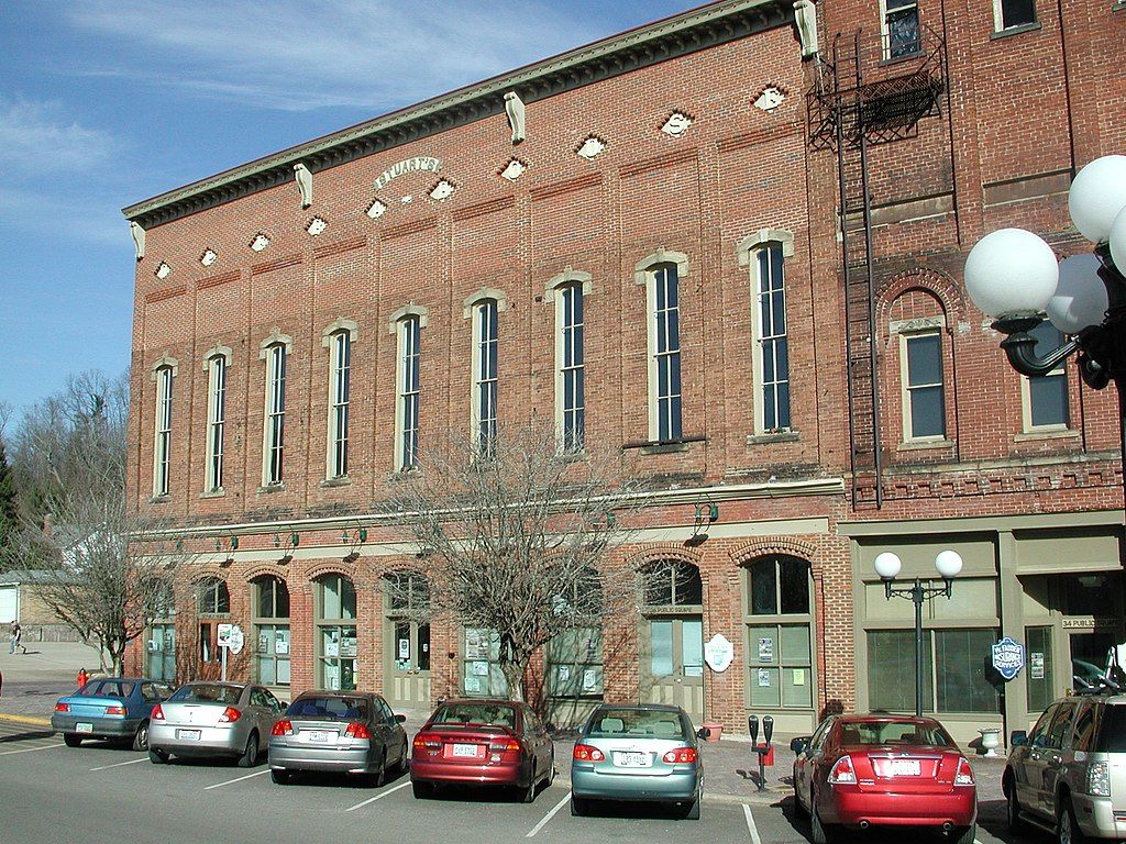 Exterior of Stuart’s Opera House