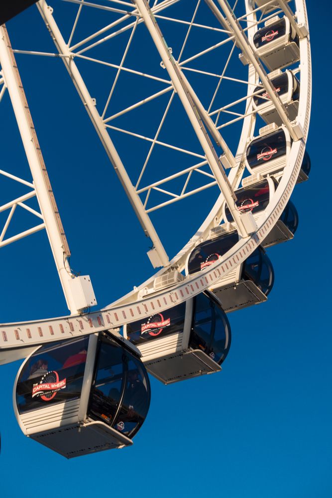 Gondolas of Capital Wheel