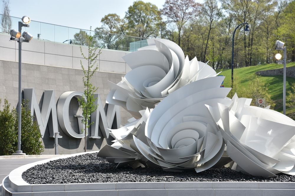 Sculpture on the grounds of MGM National Harbor