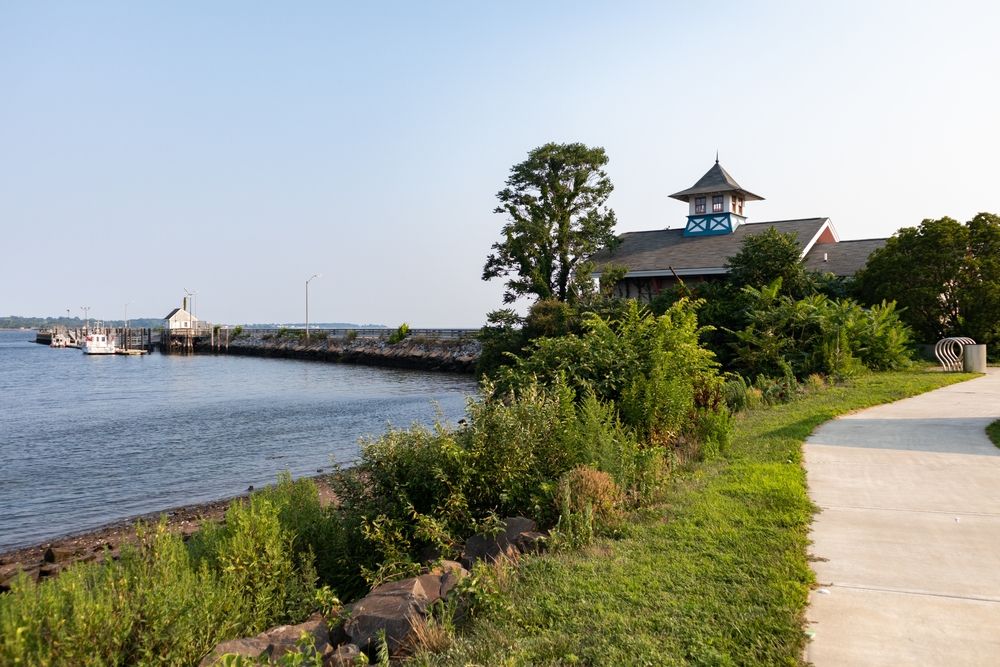 Daytime view of Long Wharf Park