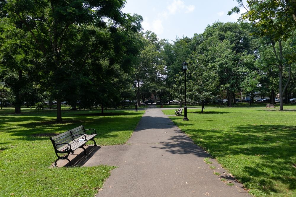Trail at Wooster Square Park
