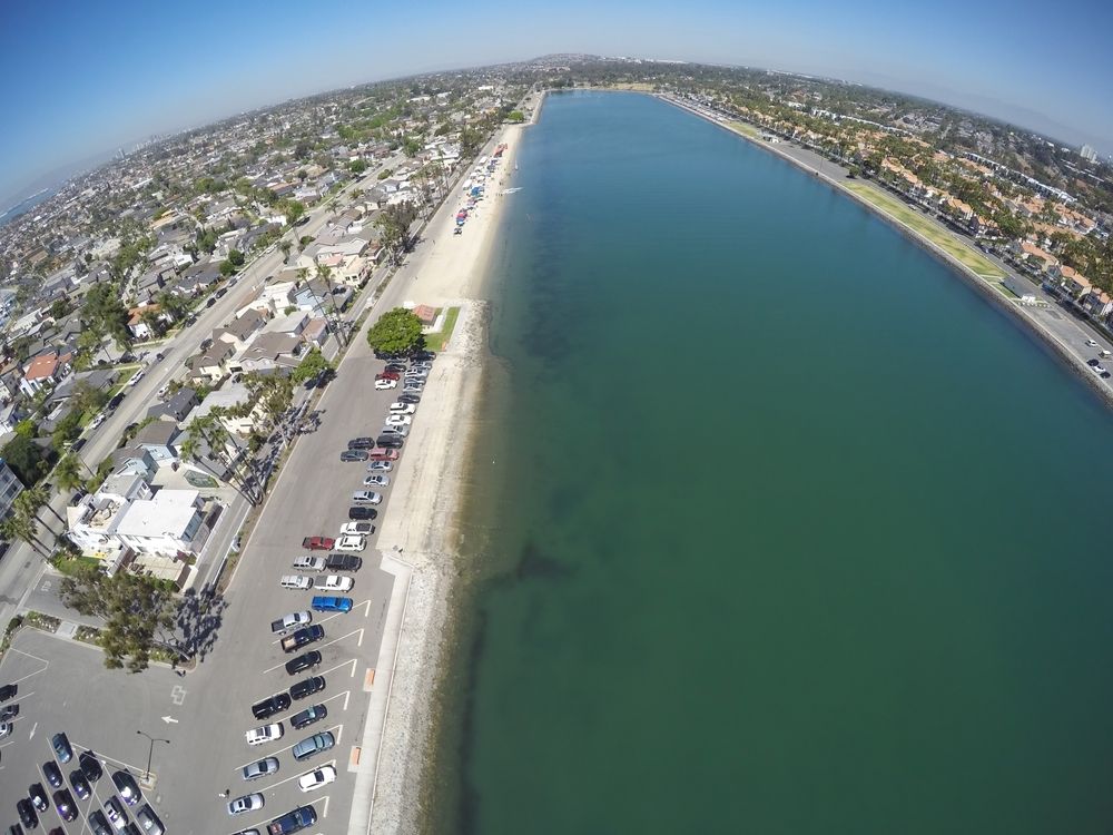 Aerial view of Mother’s Beach
