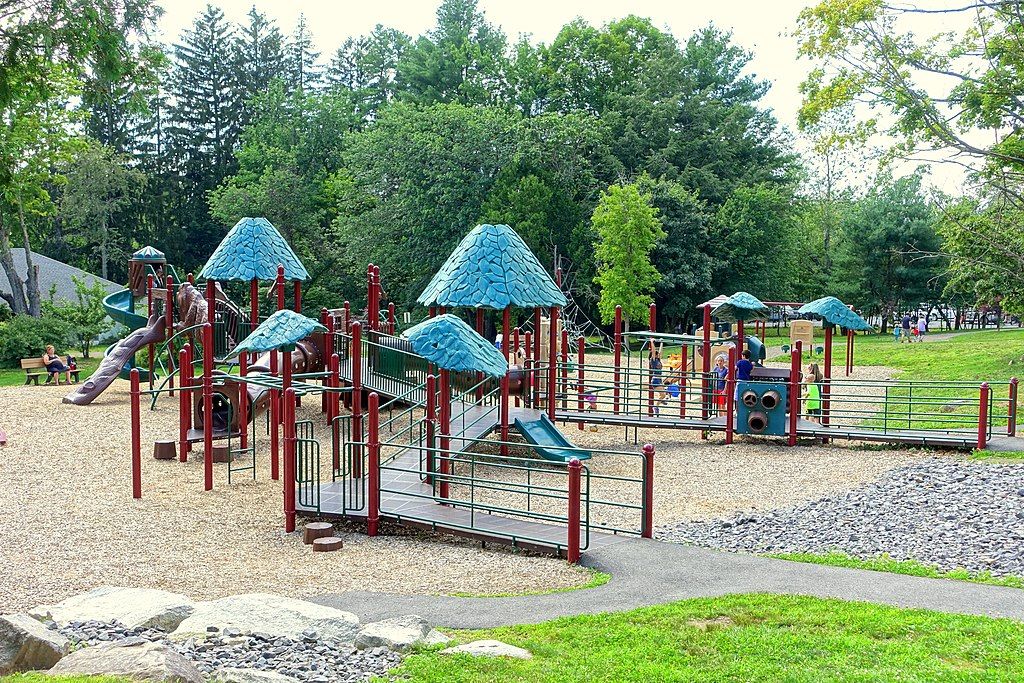 The playground at Benson Park
