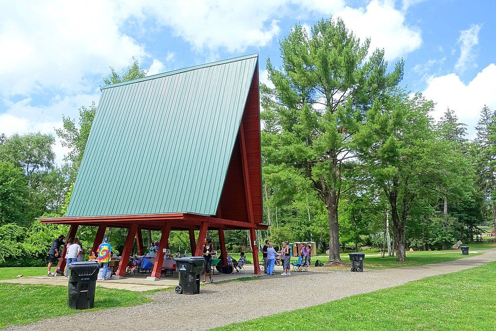 People at Benson Park