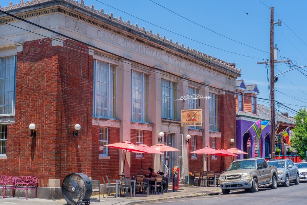 A cafe at Faubourg Marigny